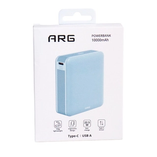 Power Bank ARG 10000mAh Blue (ARG10000TC10) - фото 5