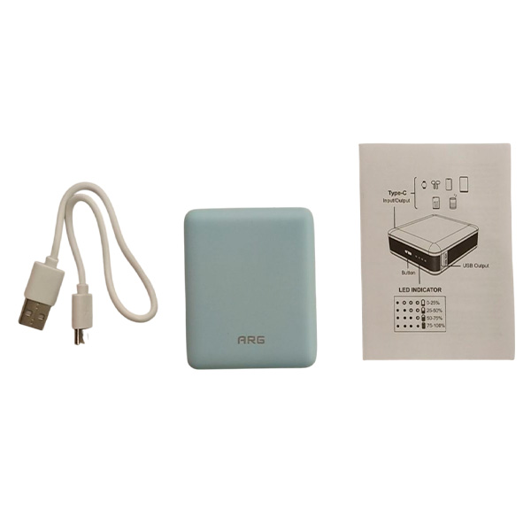 Power Bank ARG 10000mAh Blue (ARG10000TC10) - фото 6