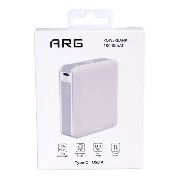 Power Bank ARG 10000mAh Pink (ARG10000TP10) - фото 5