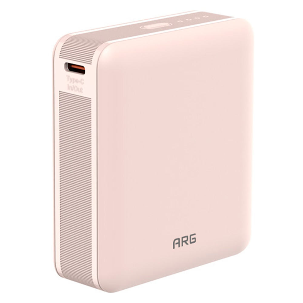 Комплект Power Bank ARG 10000mAh Pink (ARG10000TP10) + Смартфон Honor x7c 6/128GB Forest Green  - фото 2