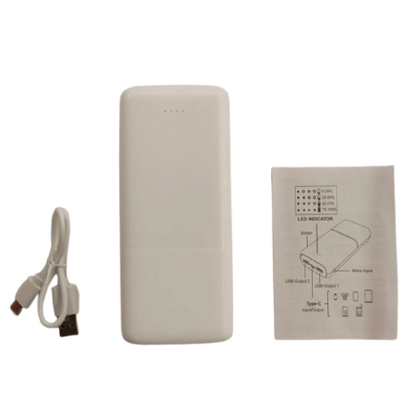 Acron қуат банкі 20000XW20 20000mAh White - фото 6