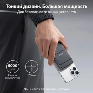 Power Bank Anker PCore Mag-Go 5K A1611 Black - фото 6