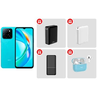Honor смартфон жинағы X5b Plus 4/128 Ocean Blue + сыйлық жинағы