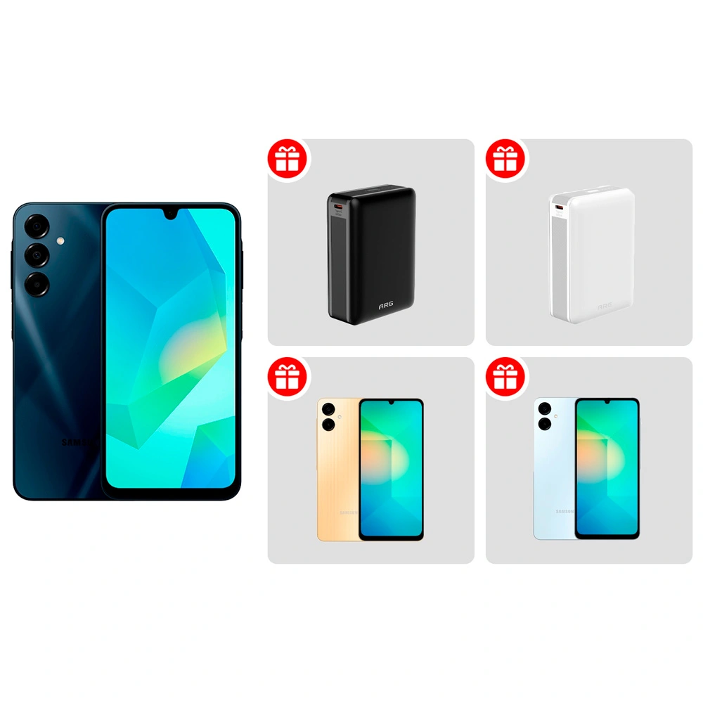 Жиынтық Power Bank ARG 20000mAh Қара (ARG20000TB20) + сыйлық жиынтығы