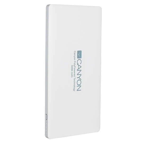 Power bank Canyon CNS-TPBP5W 5000mAh White