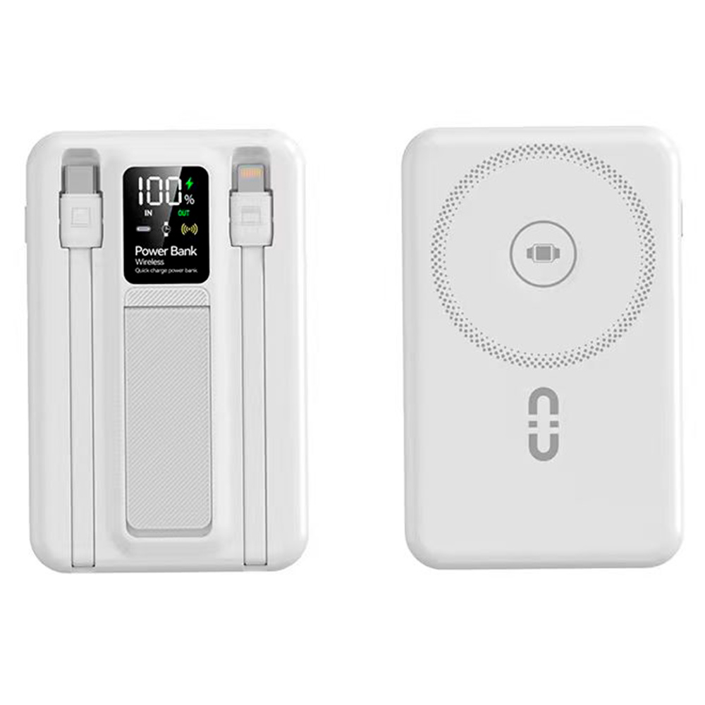 Power Bank ARG 10000mAh White Wireless ARGW41 - фото 2