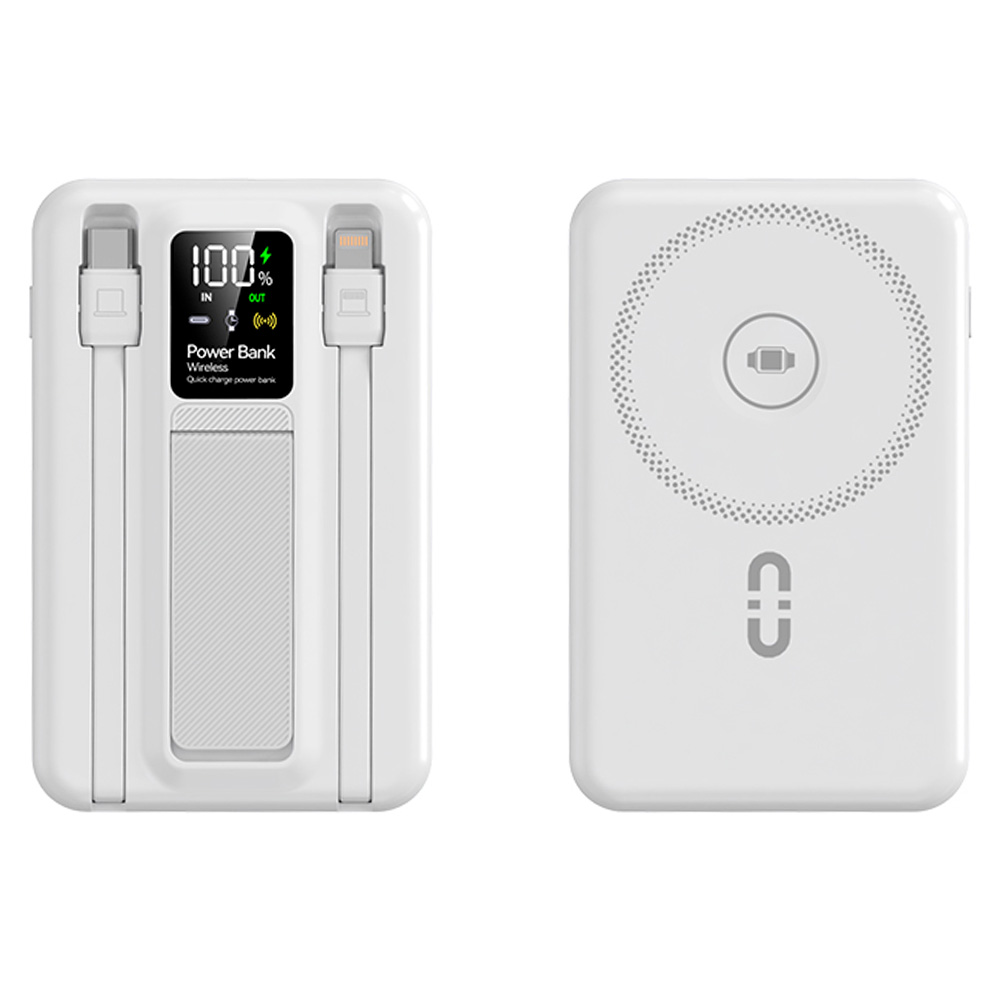 Power Bank ARG 10000mAh White Wireless ARGW41