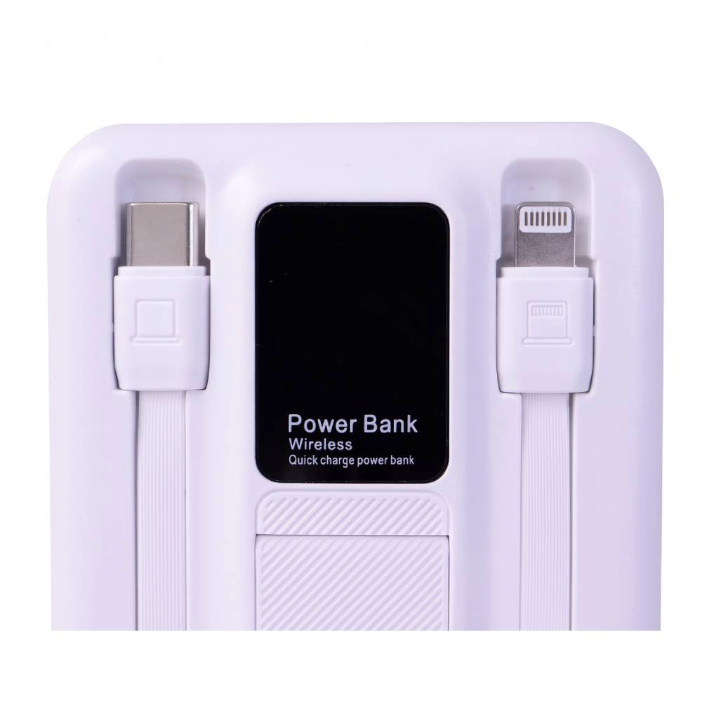 Power Bank ARG 10000mAh White Wireless ARGW41 - фото 12