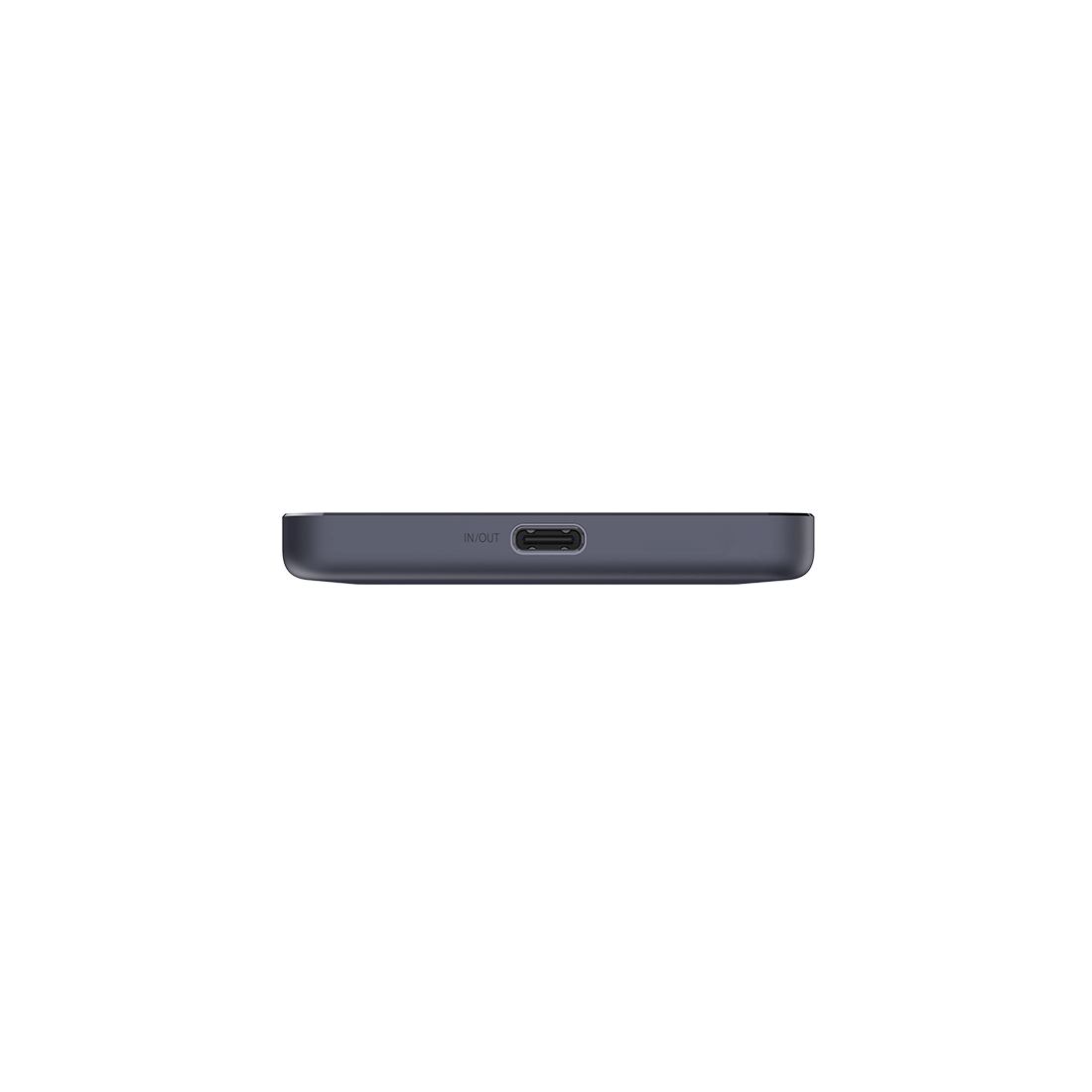 Портативный внешний аккумулятор Xiaomi Super Slim Magnetic Power Bank 5000 Black WPB0507S - фото 3