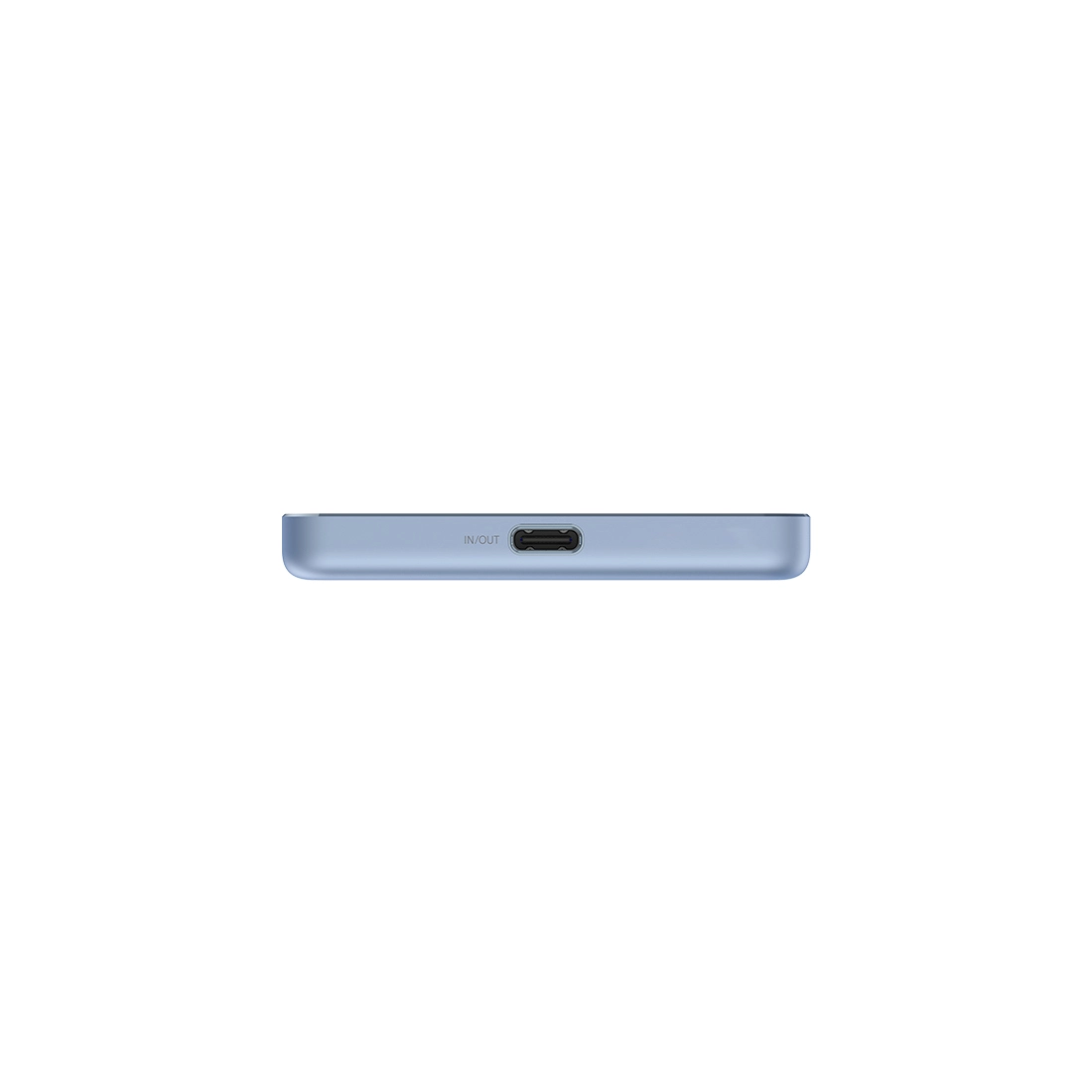 Портативный внешний аккумулятор Xiaomi Super Slim Magnetic Power Bank 5000 Blue WPB0507S - фото 2
