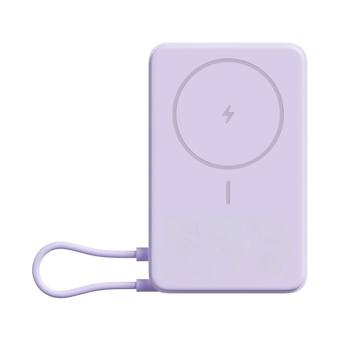 Портативный внешний аккумулятор Xiaomi Magnetic Power Bank 10000 with Built-in Stand Purple WPB1007Z