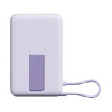Портативный внешний аккумулятор Xiaomi Magnetic Power Bank 10000 with Built-in Stand Purple WPB1007Z - фото 2