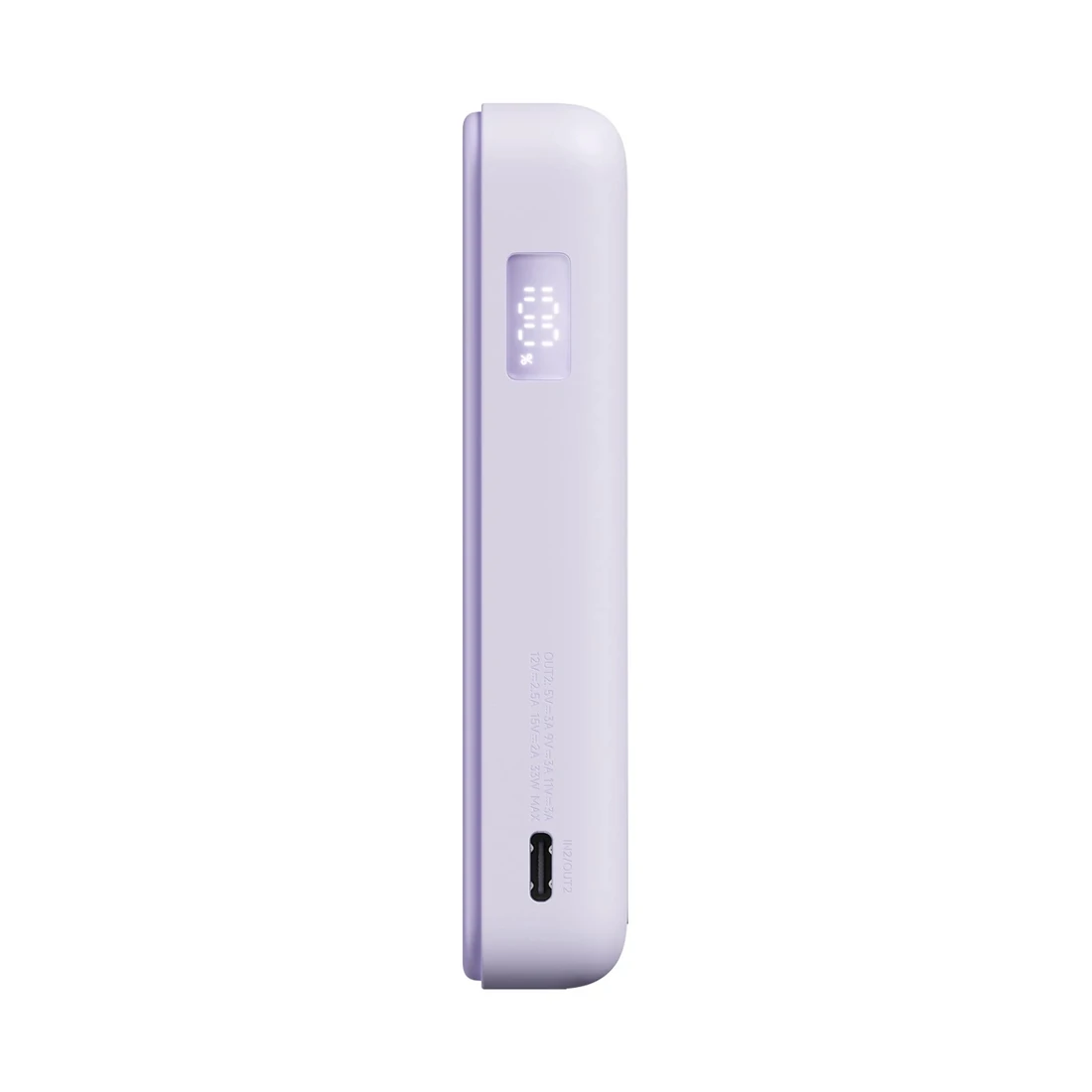 Портативный внешний аккумулятор Xiaomi Magnetic Power Bank 10000 with Built-in Stand Purple WPB1007Z - фото 3