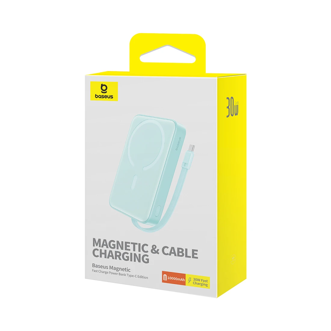Power Bank Baseus Magnetic Mini 10000mAh 30W Blue (P1002210B333-00) - фото 3