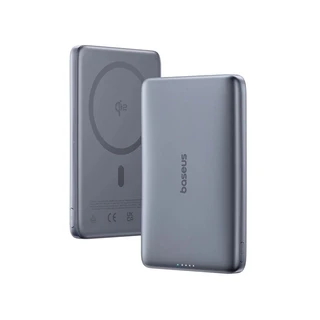 Портативный внешний аккумулятор Baseus PicoGo AM41 Ultra-Slim 10000mAh 27W Grey (E0027200) E0027200