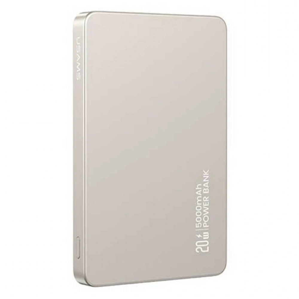 Power Bank Usams CD231 Wireless PD20W 5000mAh 5KCD23102 Titanium 