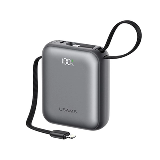 Power Bank Usams CD258 PB86 20W 10000mAh Black 10KCD25801