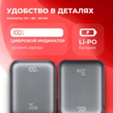 Power Bank Usams CD261 PB86 35W 10000mAh 10KCD26101 Black - фото 6