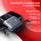 Power Bank Usams CD261 PB86 35W 10000mAh 10KCD26101 Black - фото 5