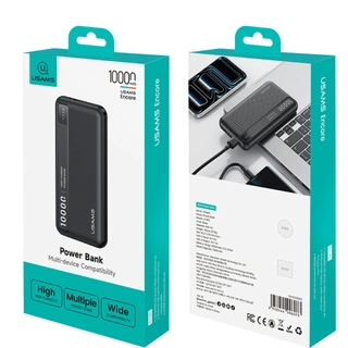 Power Bank Usams CD262 PB89 10000mAh Black 10KCD26201 - фото 3