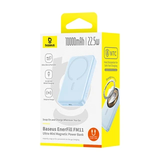 Портативный внешний аккумулятор Baseus EnerFill FM11 Ultra-Mini 10000mAh 22.5W White(P1008210E313-00 P1008210E313-00