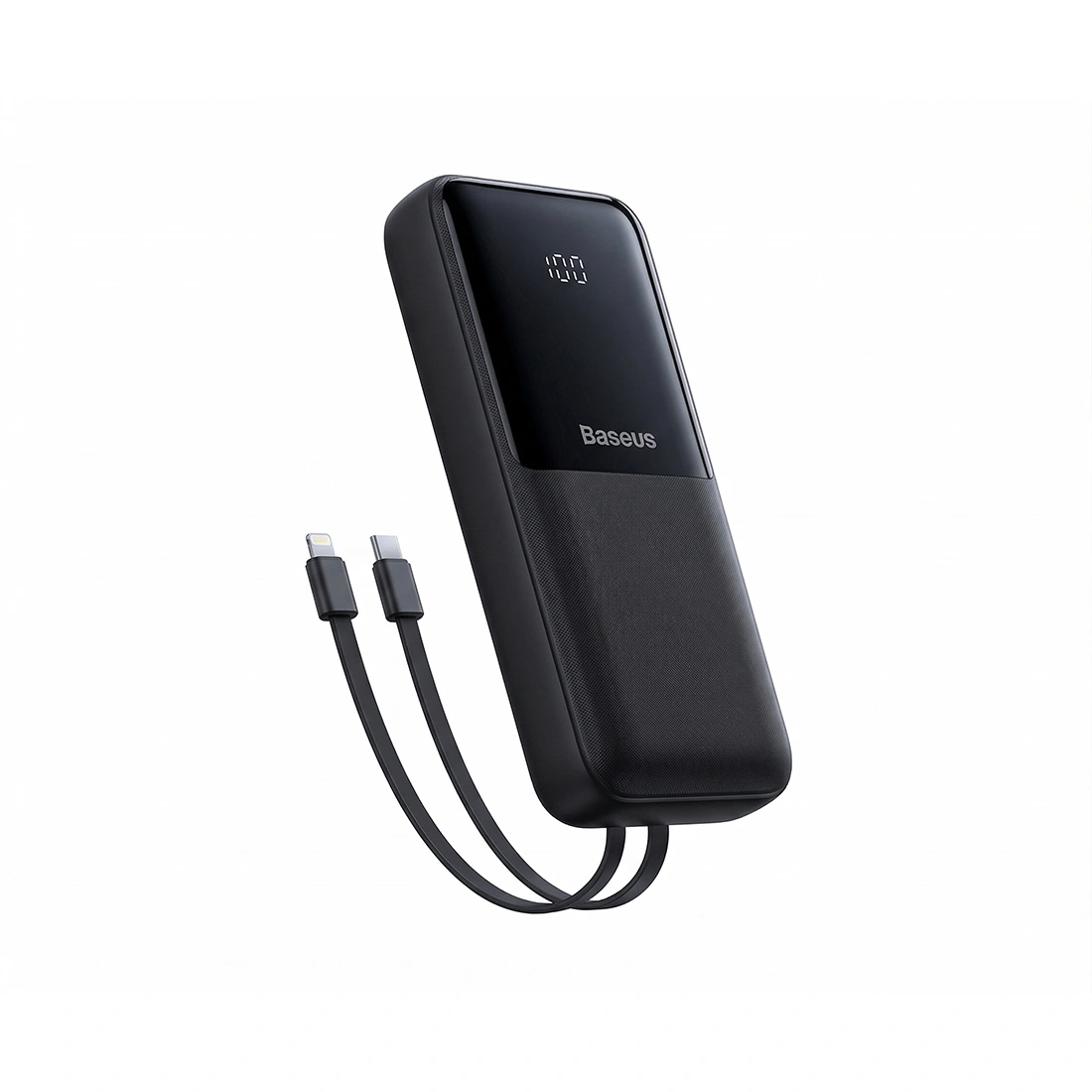 Портативный внешний аккумулятор Baseus Dual-Cable Power Bank Display 20000mAh 22.5W Cosmic Black P10079102123-00
