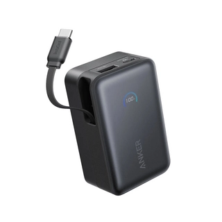 Портативный внешний аккумулятор Anker Nano 10000mAh 45W (A1638H11) Черный - фото 2