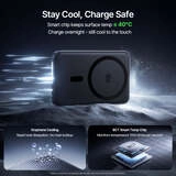 Портативный внешний аккумулятор Baseus FM21 Mini Qi2.2 10000mAh 45W Magnetic Cosmic Black E0031800 - фото 7