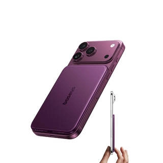 Портативный внешний аккумулятор Baseus PicoGo Air AM71 CCC 5000mAh 22.5W Dark Cherry E0033710 - фото 3