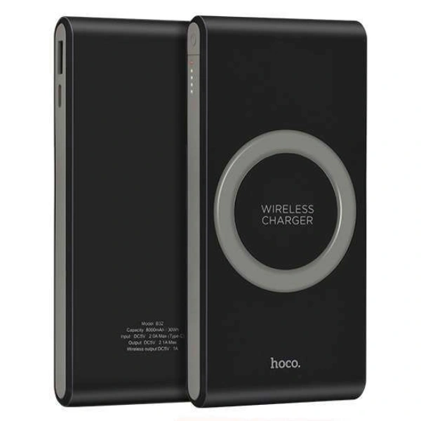 Power bank Hoco B32 Energetic 8000mAh Black - фото 3
