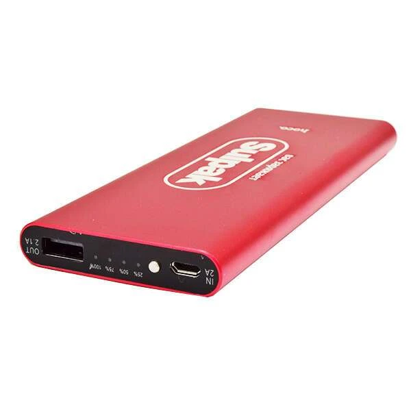 Power bank Hoco Promo Sulpak B16-10000mAh Metal Red - фото 2
