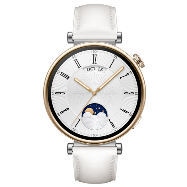 Смарт-часы HUAWEI Watch GT 4 41mm White Leather Strap