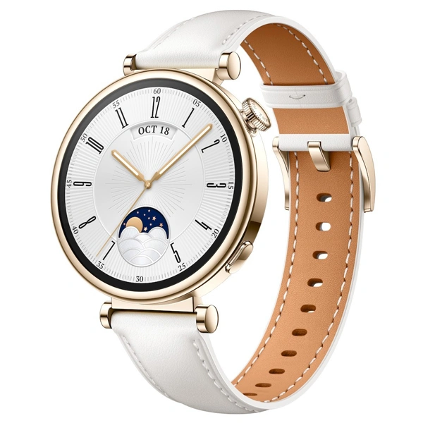 Смарт часы Huawei Watch GT 4 ARA-B19 41mm White Leather Strap 55020BHX - фото 2