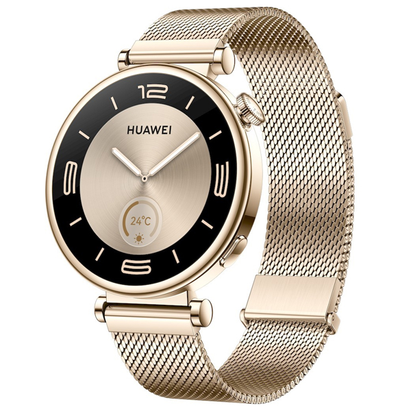 Смарт-часы HUAWEI Watch GT 4 41mm Light Gold Milanese Strap