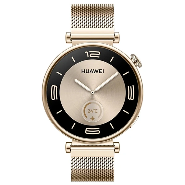 Смарт-часы HUAWEI Watch GT 4 41mm Light Gold Milanese Strap - фото 3