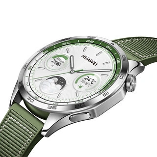 Смарт-часы HUAWEI Watch GT 4 46mm Green Woven Strap - фото 5