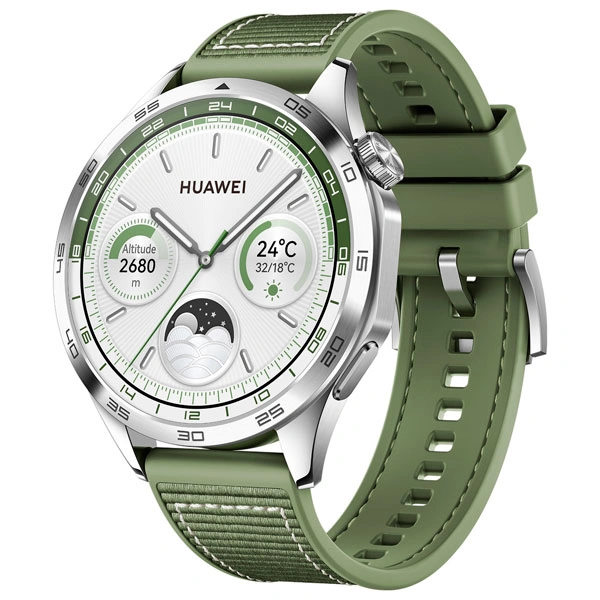 Смарт-часы HUAWEI Watch GT 4 46mm Green Woven Strap