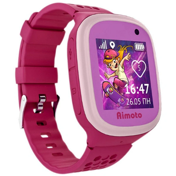 Детские смарт-часы Aimoto Start 2 Pink - фото 2