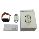 Huawei смарт сағаты WATCH FIT 3 Pearl White Leather Strap  Solo-B19V - фото 7