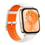 Huawei смарт сағаты WATCH FIT 3 Pearl White Leather Strap  Solo-B19V - фото 2