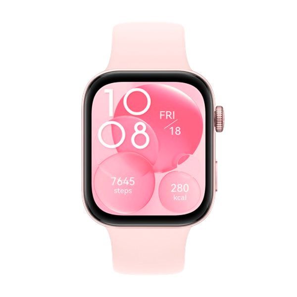 Смарт-часы Huawei WATCH FIT 3 Pink Fluoroelastomer Strap Solo-B09S