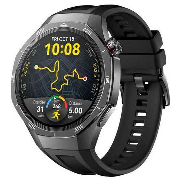 Смарт часы HUAWEI GT 5 Pro Vili-B29F (46mm Black Fluoroelastomer Strap)  - фото 2