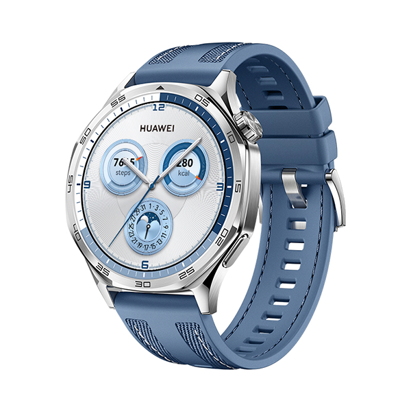 Смарт-часы HUAWEI GT 5 46mm Blue Woven Strap (Vili-B19W) - фото 2