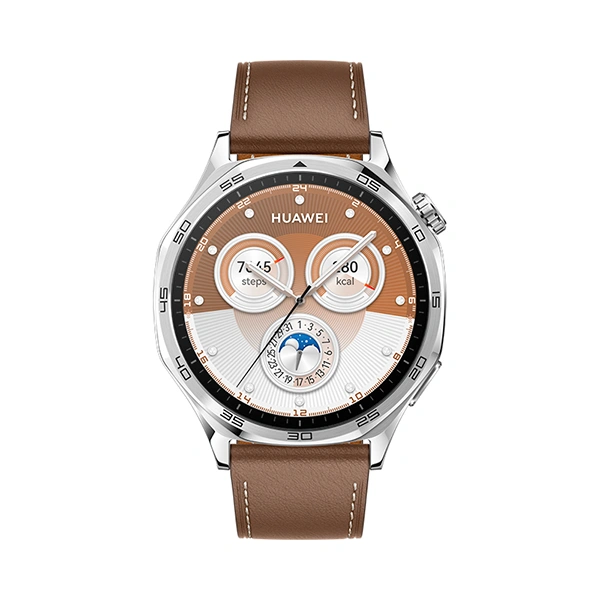 Смарт-часы HUAWEI GT 5 46mm Brown Composite Leather Strap (Vili-B19L)