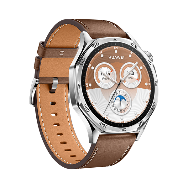 Смарт-часы HUAWEI GT 5 46mm Brown Composite Leather Strap (Vili-B19L) - фото 3