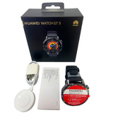 Смарт часы Huawei Watch GT 5 VLI-B19 46mm Black Fluoroelastomer Strap 55020DGL - фото 8