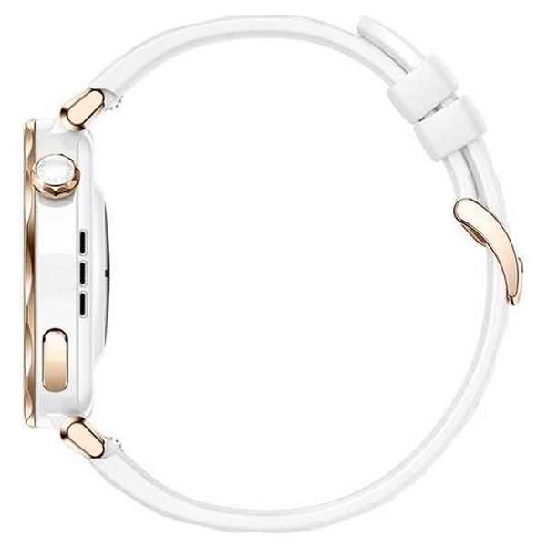 Смарт часы HUAWEI GT 5 Pro Jana-B29F Fluoroelastomer Strap (42mm) White - фото 4