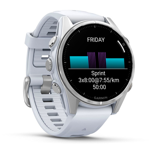 Смарт часы Garmin Fenix 8 43mm (WW 010-02903-00) White  - фото 3