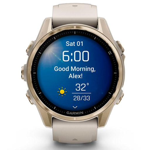 Смарт часы Garmin Fenix 8 43mm (010-02903-11) Beige - фото 2