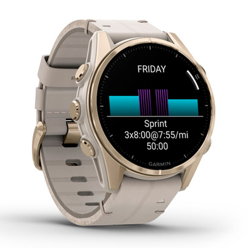 Смарт часы Garmin Fenix 8 43mm (010-02903-40) Beige - фото 5